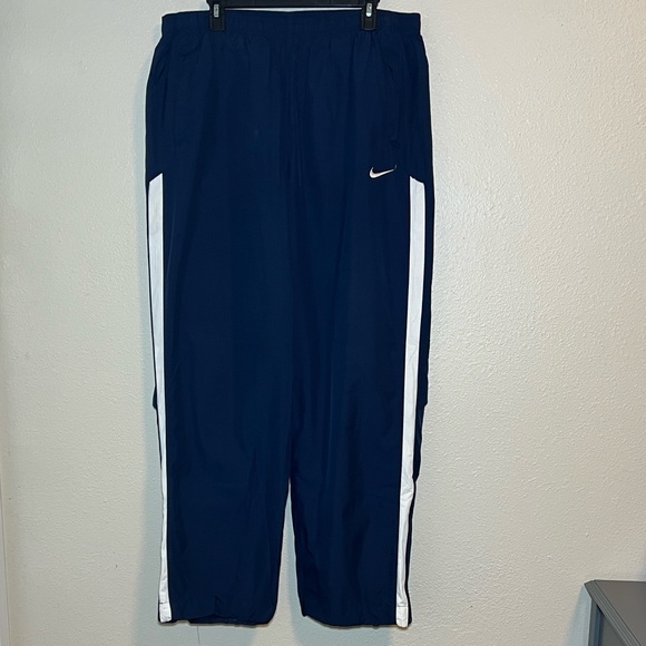 Nike Windbreaker Track basketball Pants Men’s XL Blue - Picture 1 of 9